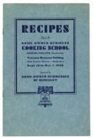 Recipes Used in Home Owned Business Cooking School