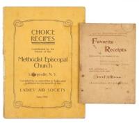 Two recipe books from the Methodist Episcopal Church