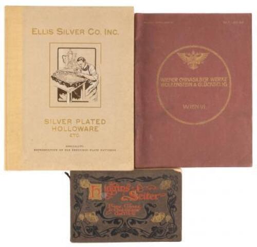 Three China and Silverware trade catalogs