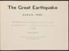 The Great Earthquake in Japan, 1891 - 3