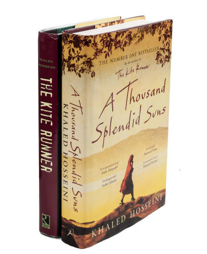 Two novels by Khaled Hosseini including one signed