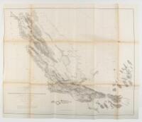 Coast Route, California. Map No. 1 From San Francisco to the Plains of Los Angeles, from Explorations and Surveys Made...by Lieut. John G. Park...