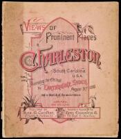 Views of Prominent Places in Charleston, South Carolina, U.S.A., Illustrating the Effects of the Earthquake Shock, August 31st, 1886, and a Sketch of the Occurrence (wrapper title)