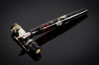 No. 134 Black and Pearl Celluloid Fountain Pen, Excellent Condition, Rare
