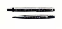 Boheme Rollerball and Ballpoint Pair, Stainless Steel