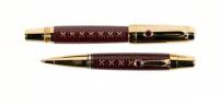 Boheme Rollerball and Ballpoint Pair in Leather Etui