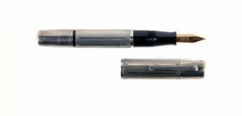 JIF Sterling Silver Glass Cartridge Fountain Pen