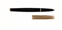 Parker 51 Fountain Pen, Black, Gold-Filled Cap, 1941