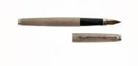 Parker 75 Fountain Pen, Sterling Silver, "Fougere" Pattern, French