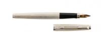 Parker 75 Fountain Pen, Sterling Silver, "Fougere" Pattern, French