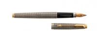 Parker 75 Fountain Pen, Sterling Silver, Cisele Pattern, Australian