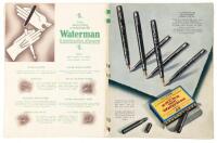 Waterman JIF Catalogue, circa 1950s