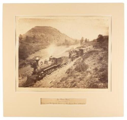 La Veta Pass. (Sangre de Christo Range.) Denver and Rio Grande Railway --- The Scenic Line of America