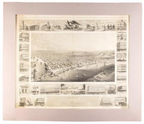 A Birds-Eye View of Sacramento, "The City of the Plain"