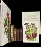 Small group of works on botany, each containing color prints, plus a group of botanical prints from various publications