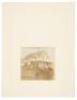 Two original salt prints of San Francisco scenes, identified as Powell Street c.1852 - 3