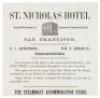 Three broadside advertisements for hotels and transportation in California - 2