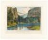 Two colored lithographs of Yosemite Valley - 8