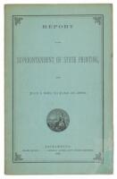 Report of the Superintendent of State Printing, from July 1, 1882, to June 30, 1884