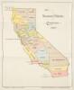 Sheet with six color maps, one of San Francisco, the others of California, showing electoral districts - 2