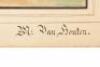 Original watercolor of a party crossing the Isthmus of Panama by mule train - 5