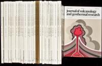 Journal of Volcanology and Geothermal Research - shelf lot of issues of the magazine