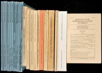 Bulletin of the Seismological Society of America - shelf lot of issues