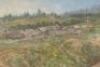 Original oil painting of Fort Ross in northern California - 5