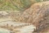 Original oil painting of Fort Ross in northern California - 6