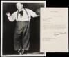 WITHDRAWN Typed Letter Signed, with photograph