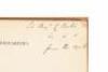 Author's offprint from Faraday&rsquo;s Experimental Researches in Electricity, from the Philosophical Transactions, inscribed by Michael Faraday - 2