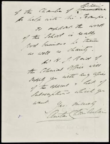 Autograph Letter Signed