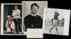 Autographs of four golfing greats