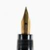 No. 42 Continental Safety Fountain Pen, 18K Rolled Gold Overlay, Rare Pattern - 3