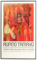 Rufino Tamayo: Paintings and Graphics from the B. Lewin Galleries Collection - exhibit poster
