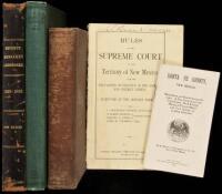 Five volume written by or relating to L. Bradford Prince, onetime Territorial Governor of New Mexico