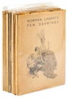 Norman Lindsay's Pen Drawings - Ten Copies