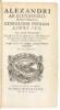 Alexandri ab Alexandro, jurisperiti neapolitani, Genialium dierum libri sex, cum integris commentariis Andreae Tiraquelli, Dionysii Gothofredi, J.C. Christophori Coleri & Nic. Merceri. Accessere indices capitum, rerum & verborum locupletissimi. - 2