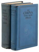 Two China Year Books from 1920s & 1930s, with much statistical and other information