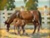 "New Foal" - oil painting on canvas - 2