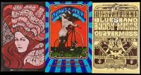 Twenty-two posters for rock concerts presented by Bill Graham