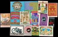 Thirty-Eight rock concert post cards, from Family Dog Productions