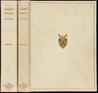 Andre's Journal: An Authentic Record of the Movements and Engagements of the British Army in America from June 1777 to November 1778...