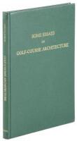 Some Essays on Golf-Course Architecture