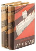 Two early printings of The Fountainhead