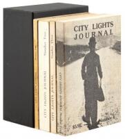 City Lights Journal One to Four - signed by Lawrence Ferlinghetti and others