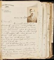WITHDRAWN Two gummed stub letter files containing some 900 pieces of correspondence and related items, most directed to the Warden of San Quentin Prison