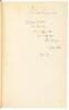 Poems - inscribed to Archibald MacLeish - 2