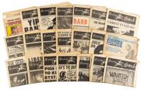 Collection of fifty-two underground press newspapers from the late 1960's