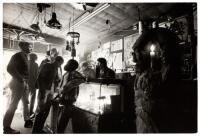 Original press photo taken inside the Psychedelicatessen head shop in New York's East Village